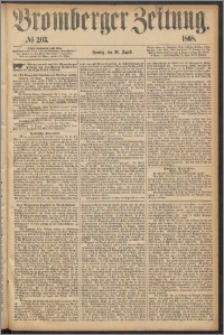 Bromberger Zeitung, 1868, nr 203