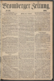 Bromberger Zeitung, 1868, nr 211