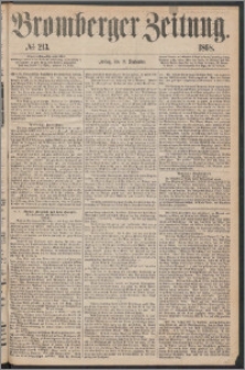 Bromberger Zeitung, 1868, nr 213