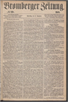 Bromberger Zeitung, 1868, nr 218
