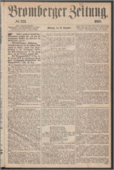 Bromberger Zeitung, 1868, nr 223