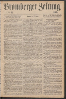Bromberger Zeitung, 1869, nr 14
