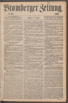 Bromberger Zeitung, 1869, nr 15