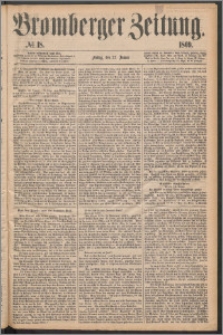 Bromberger Zeitung, 1869, nr 18