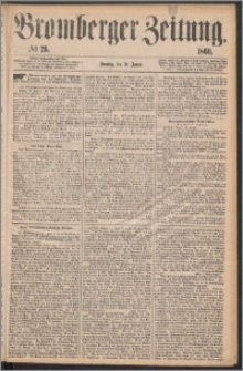 Bromberger Zeitung, 1869, nr 26