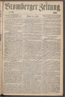 Bromberger Zeitung, 1869, nr 28