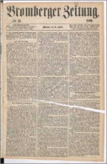 Bromberger Zeitung, 1869, nr 34