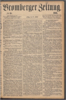 Bromberger Zeitung, 1869, nr 48
