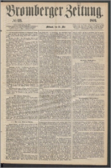 Bromberger Zeitung, 1869, nr 119