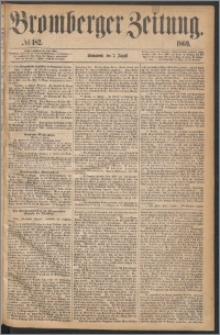 Bromberger Zeitung, 1869, nr 182