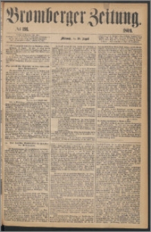Bromberger Zeitung, 1869, nr 191