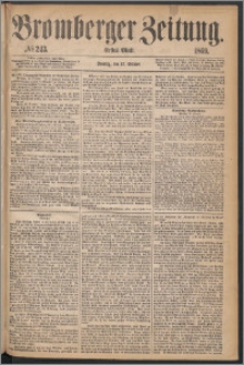 Bromberger Zeitung, 1869, nr 243