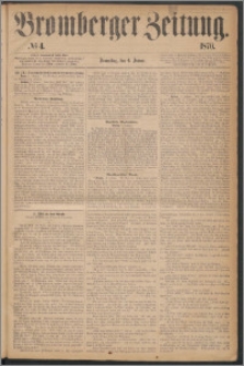 Bromberger Zeitung, 1870, nr 4