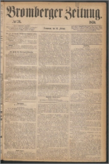Bromberger Zeitung, 1870, nr 36