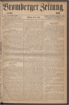 Bromberger Zeitung, 1870, nr 98