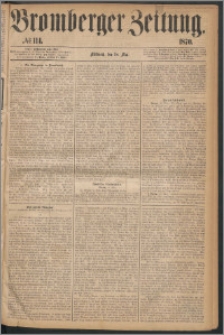 Bromberger Zeitung, 1870, nr 114