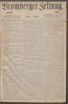 Bromberger Zeitung, 1870, nr 213