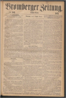 Bromberger Zeitung, 1871, nr 183