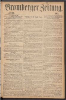 Bromberger Zeitung, 1871, nr 199