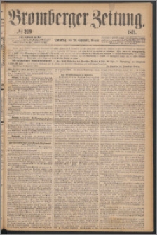 Bromberger Zeitung, 1871, nr 229