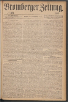 Bromberger Zeitung, 1871, nr 270