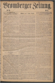 Bromberger Zeitung, 1872, nr 2