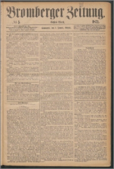 Bromberger Zeitung, 1872, nr 5