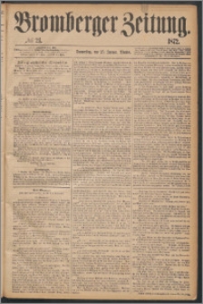 Bromberger Zeitung, 1872, nr 21