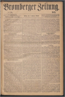 Bromberger Zeitung, 1872, nr 28