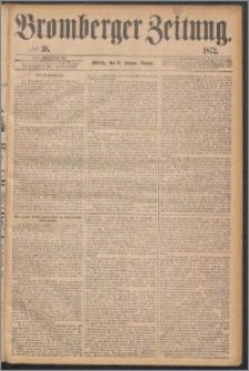 Bromberger Zeitung, 1872, nr 36
