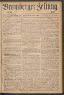 Bromberger Zeitung, 1872, nr 43
