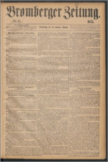 Bromberger Zeitung, 1872, nr 45