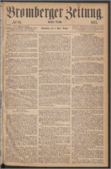 Bromberger Zeitung, 1872, nr 81
