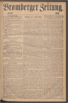 Bromberger Zeitung, 1872, nr 91