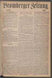 Bromberger Zeitung, 1872, nr 94