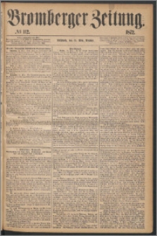 Bromberger Zeitung, 1872, nr 112