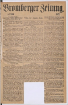 Bromberger Zeitung, 1872, nr 206