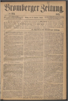 Bromberger Zeitung, 1872, nr 223