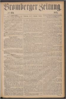 Bromberger Zeitung, 1872, nr 274