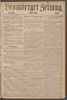 Bromberger Zeitung, 1872, nr 282