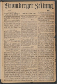 Bromberger Zeitung, 1873, nr 4