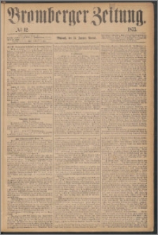 Bromberger Zeitung, 1873, nr 12