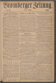 Bromberger Zeitung, 1873, nr 15