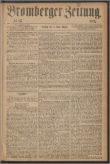 Bromberger Zeitung, 1873, nr 87