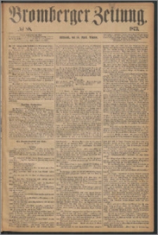 Bromberger Zeitung, 1873, nr 88
