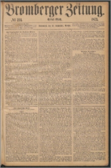 Bromberger Zeitung, 1873, nr 214