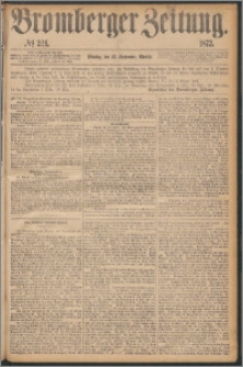 Bromberger Zeitung, 1873, nr 221
