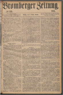 Bromberger Zeitung, 1873, nr 233