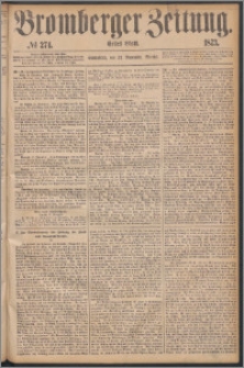 Bromberger Zeitung, 1873, nr 274
