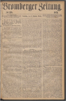 Bromberger Zeitung, 1873, nr 278
